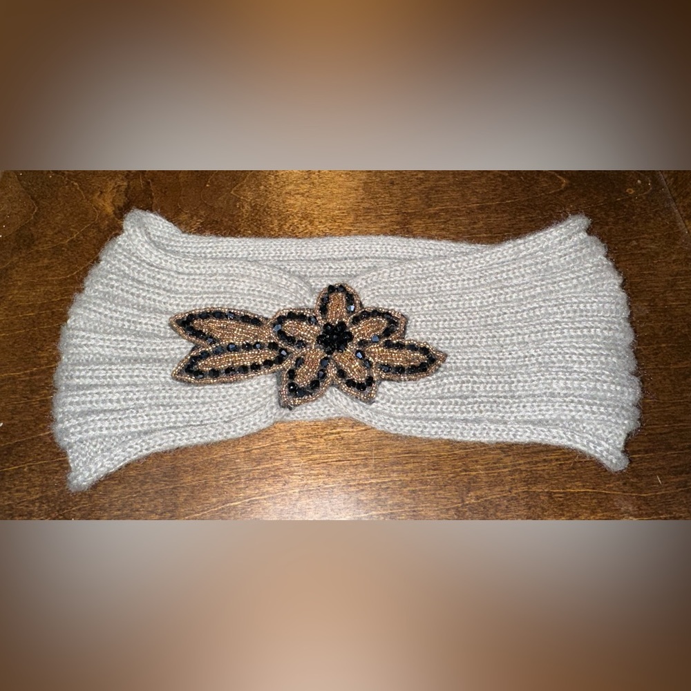 Gray Ear Warmer